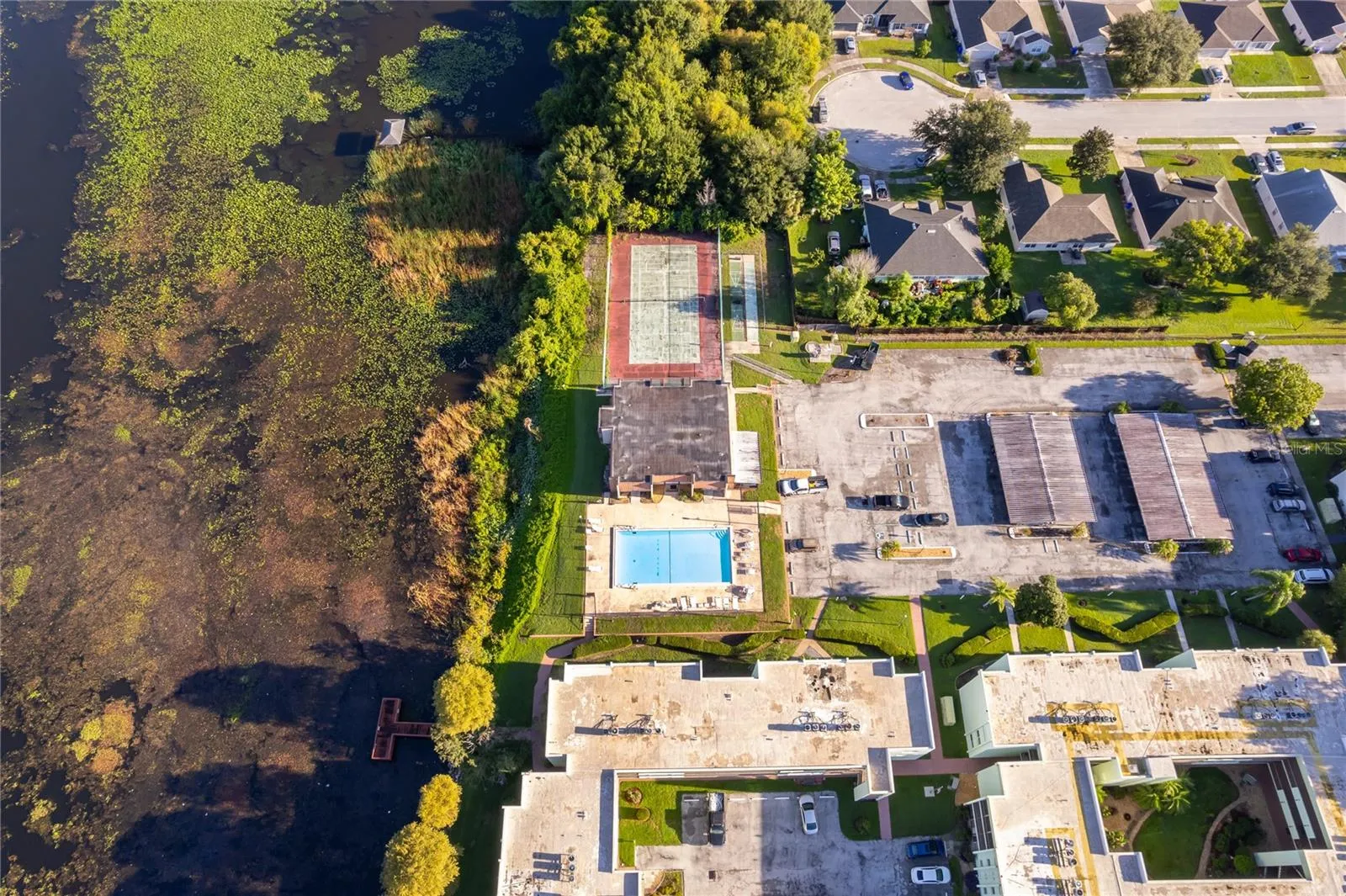 Aerial View of Community