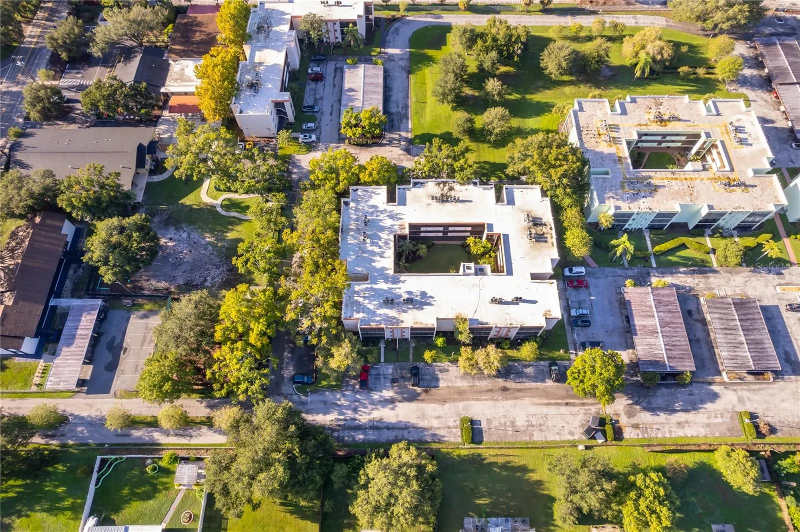 Aerial View of Community