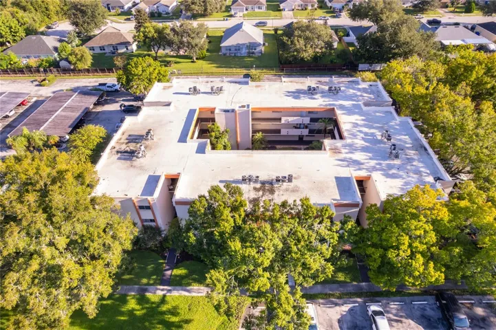 Aerial View of Building