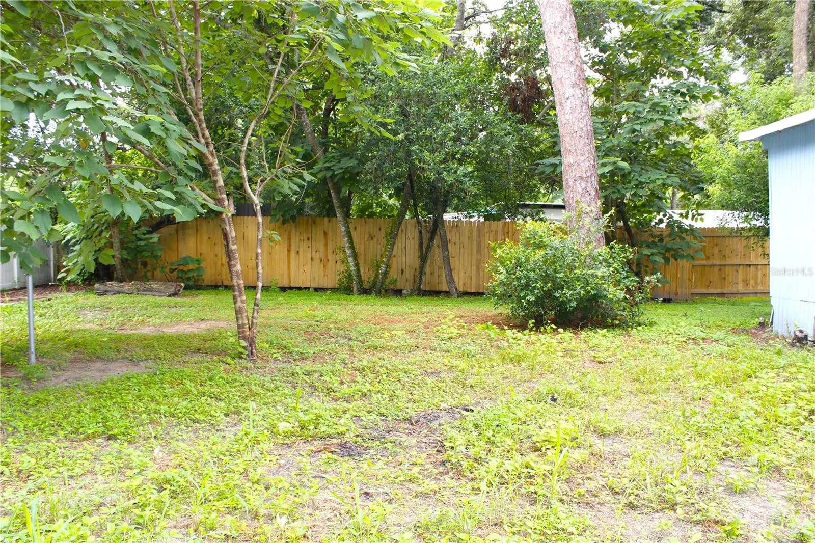FENCED BACKYARD
