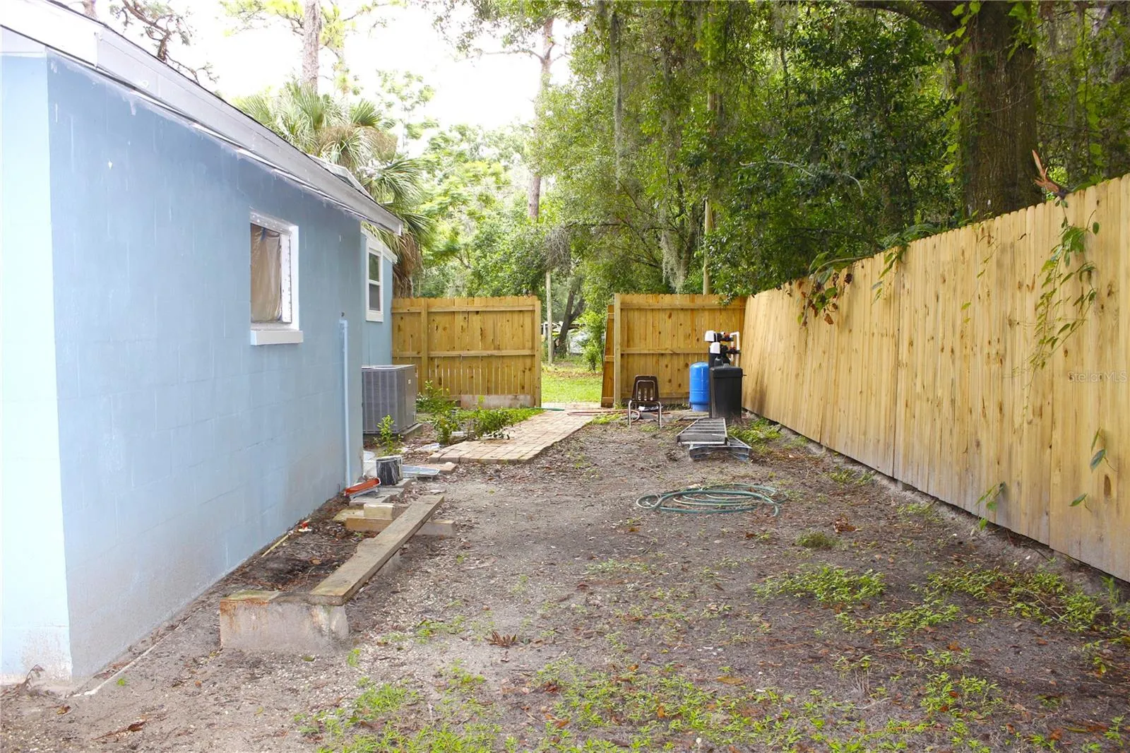 FENCED BACKYARD