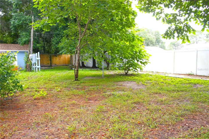 FENCED BACKYARD