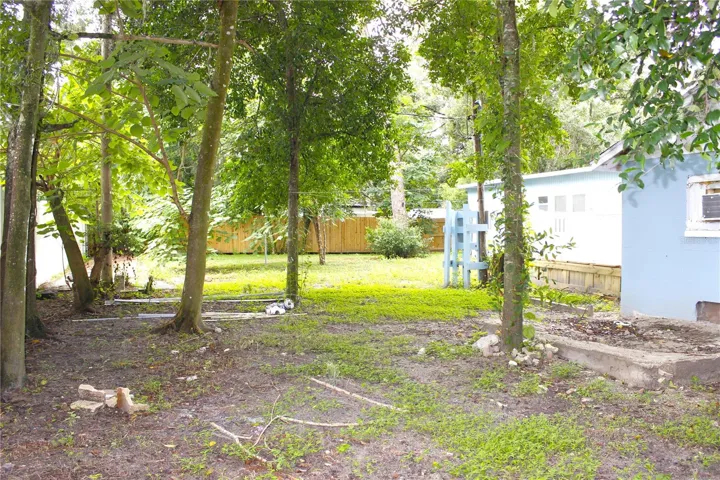 FENCED BACKYARD