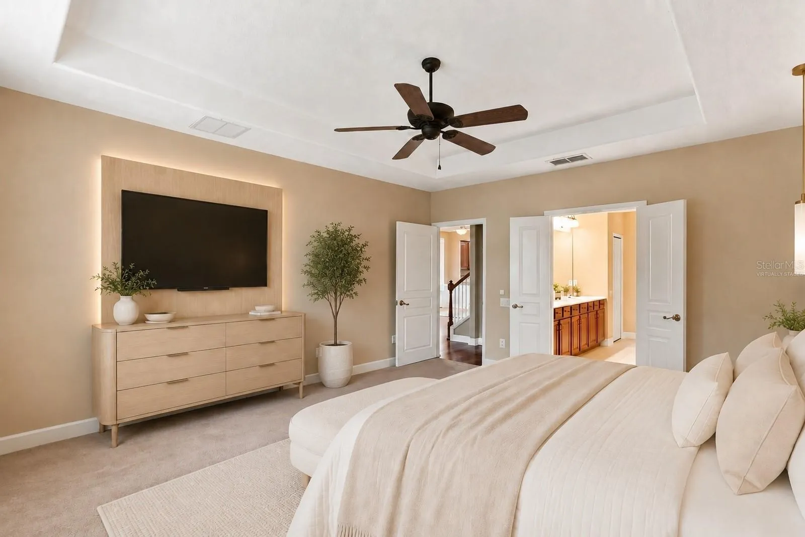 Virtually StagedPrimary Bedroom