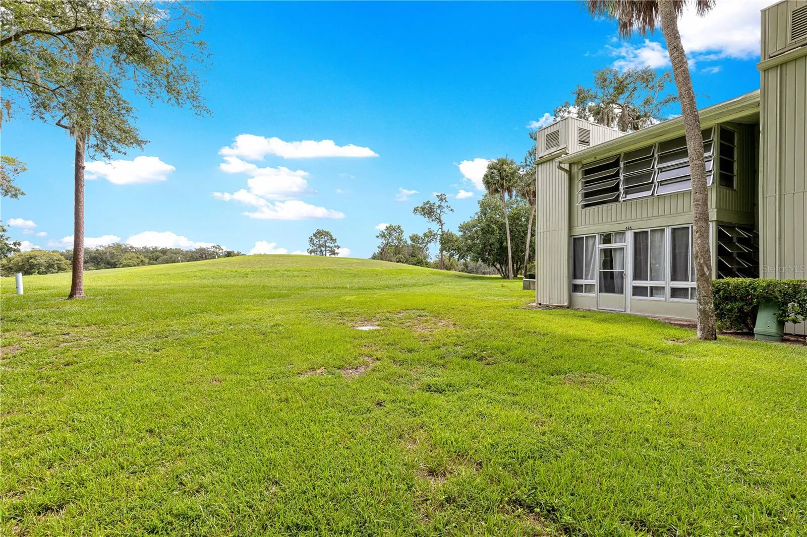 back of condo golf course