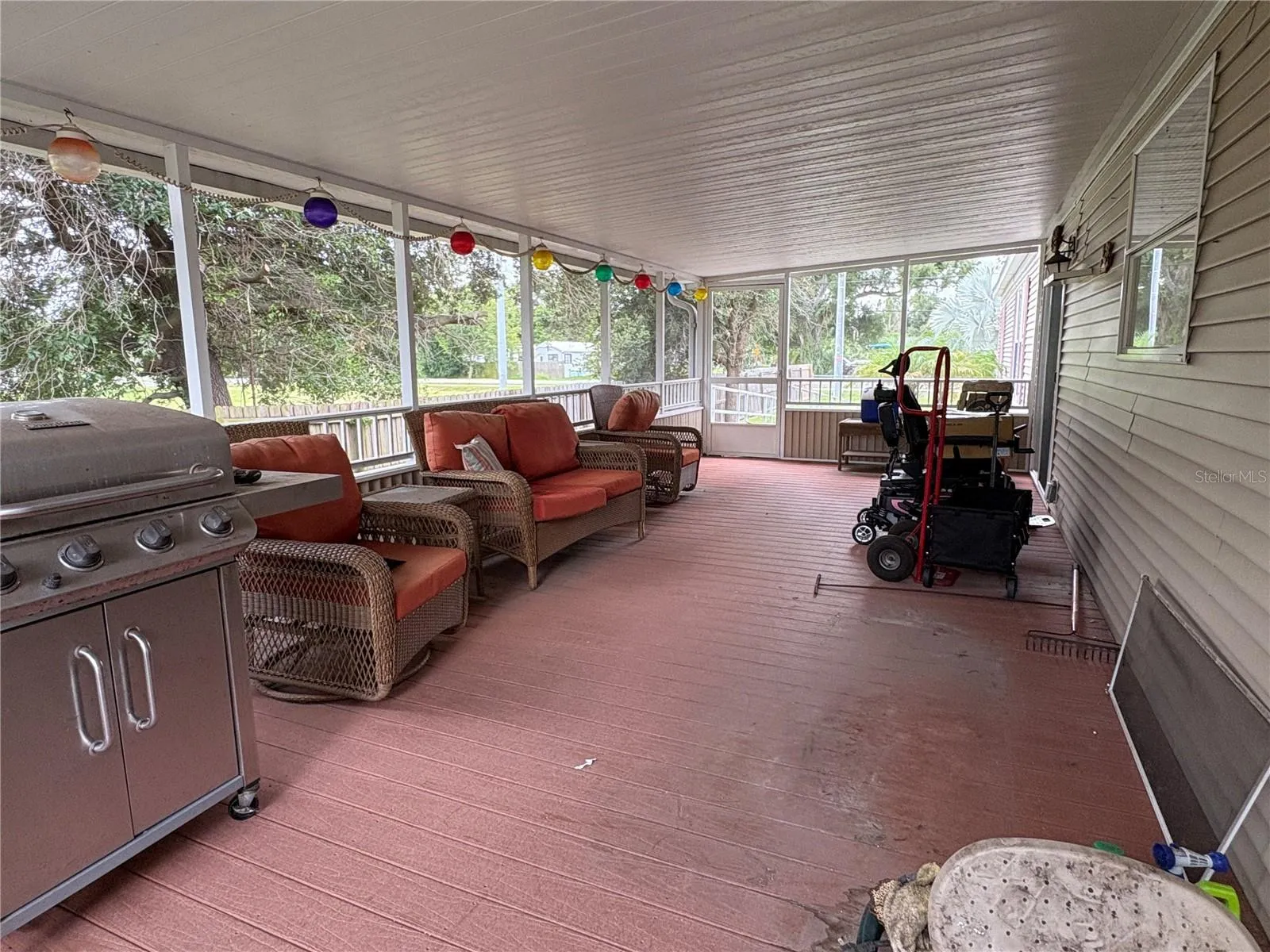 REAR PATIO WITH RAMP
