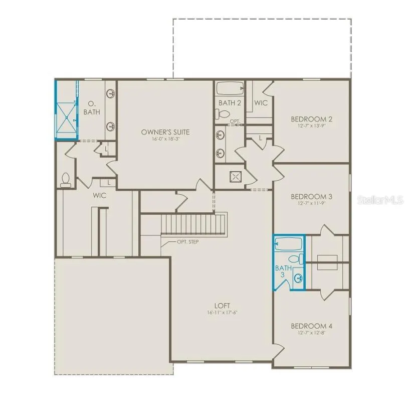 Floor Plan - Floor Two