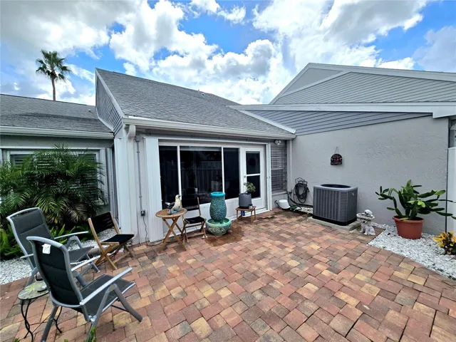 Private Courtyard back