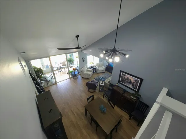 View from Loft area