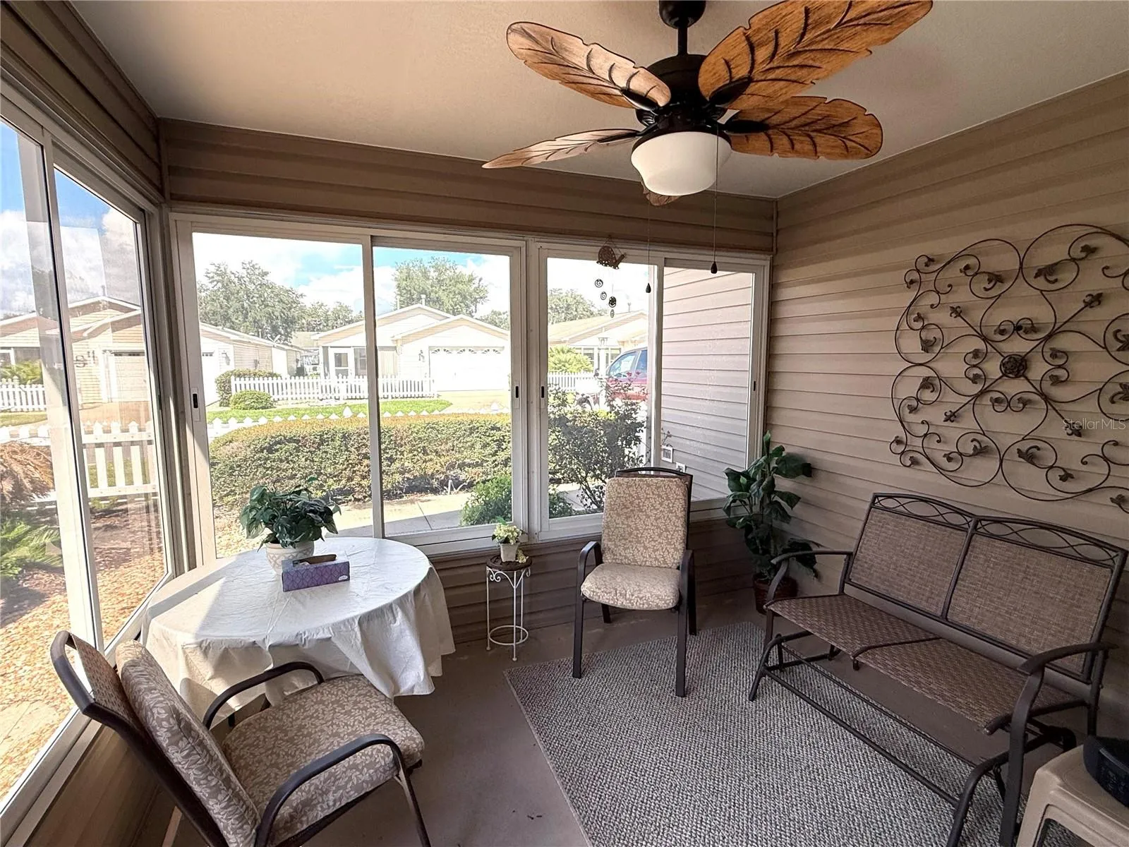 Front Acrylic enclosed Porch