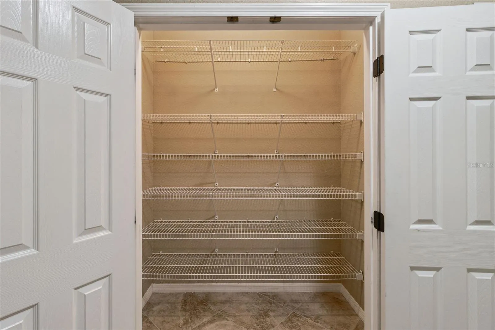 Oversized Storage Space in Laundry Room