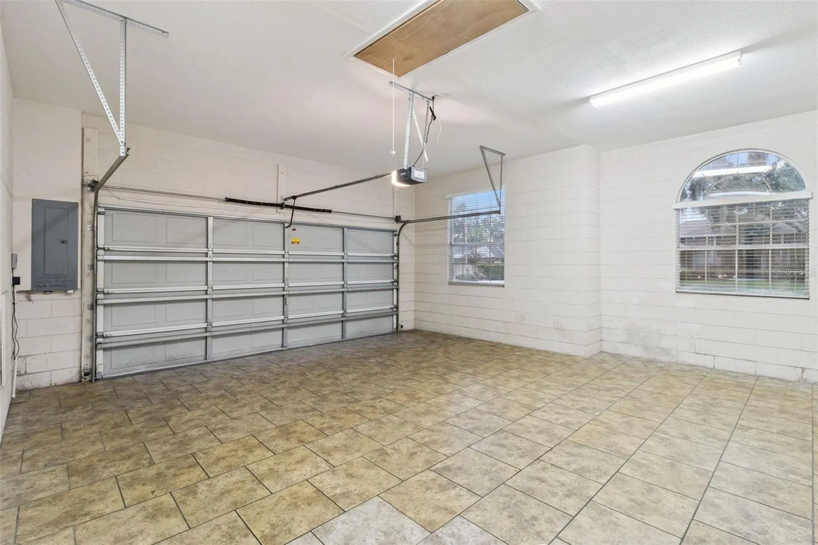 Tiled Garage