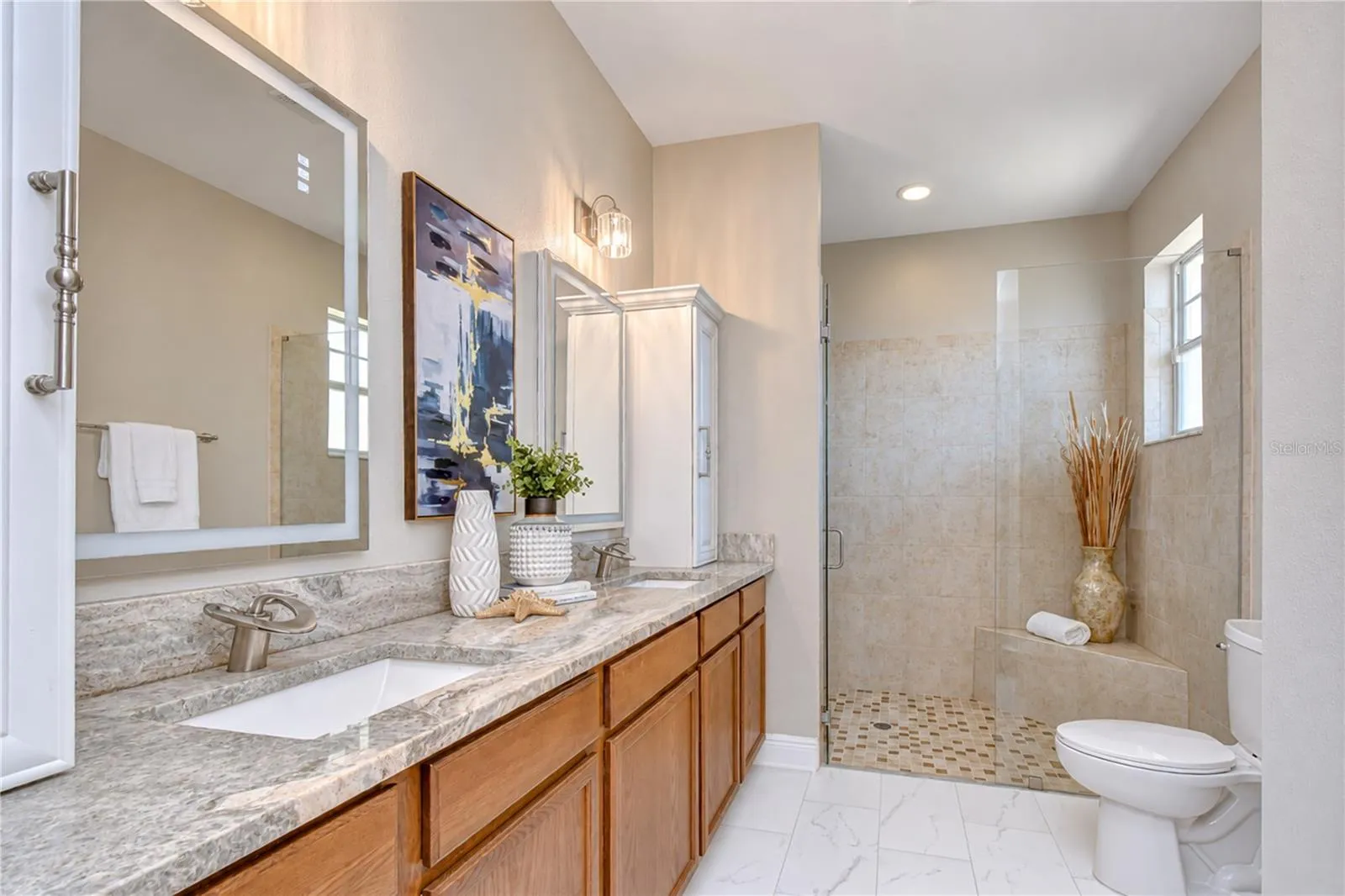Luxurious Primary Bathroom