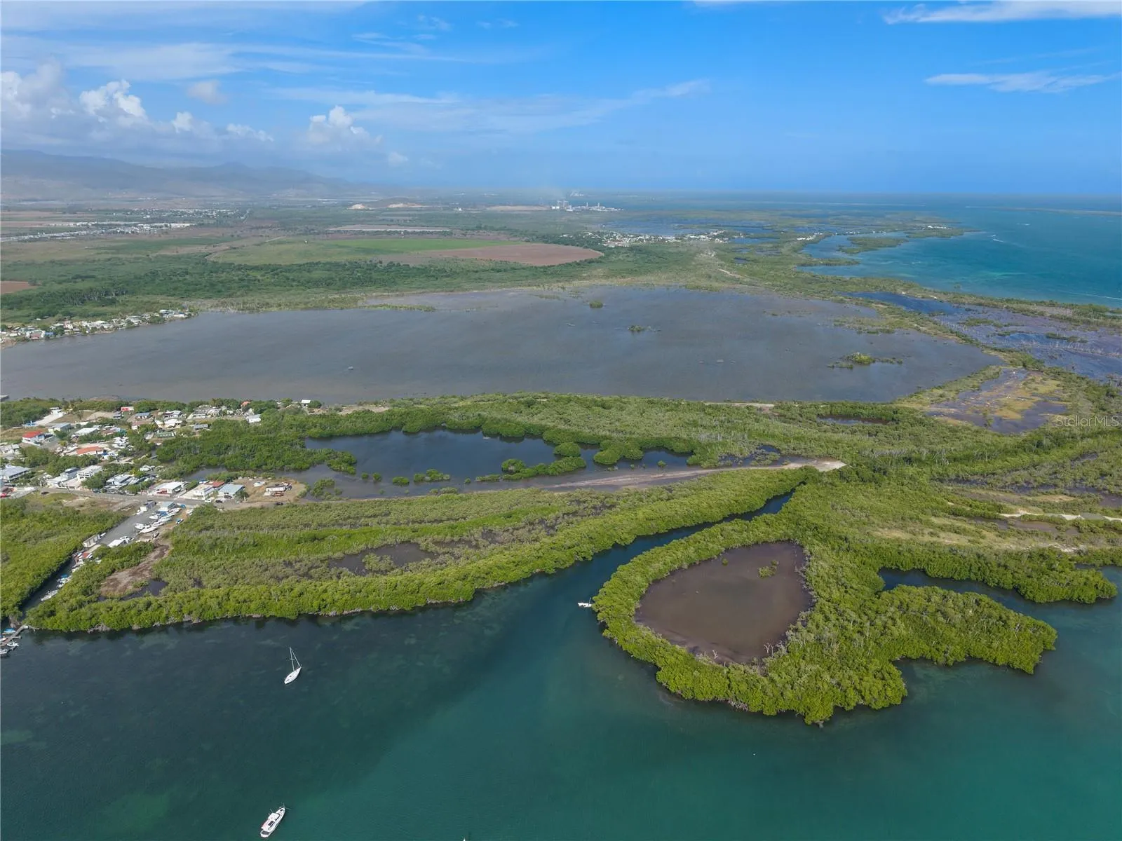 Aerial Coastal View