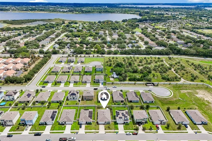 Aerial Facing East
