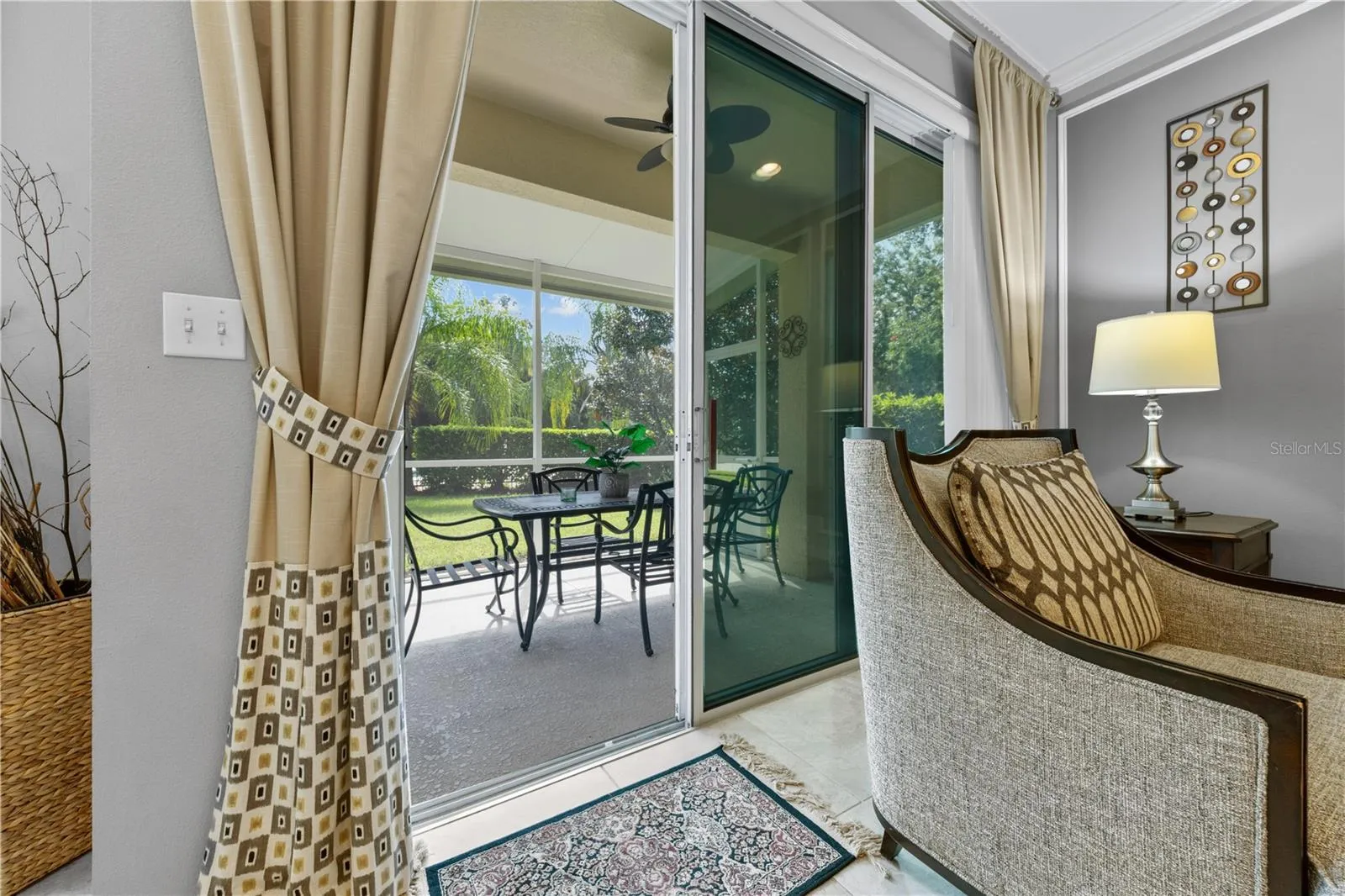 Sliding Door to screened porch
