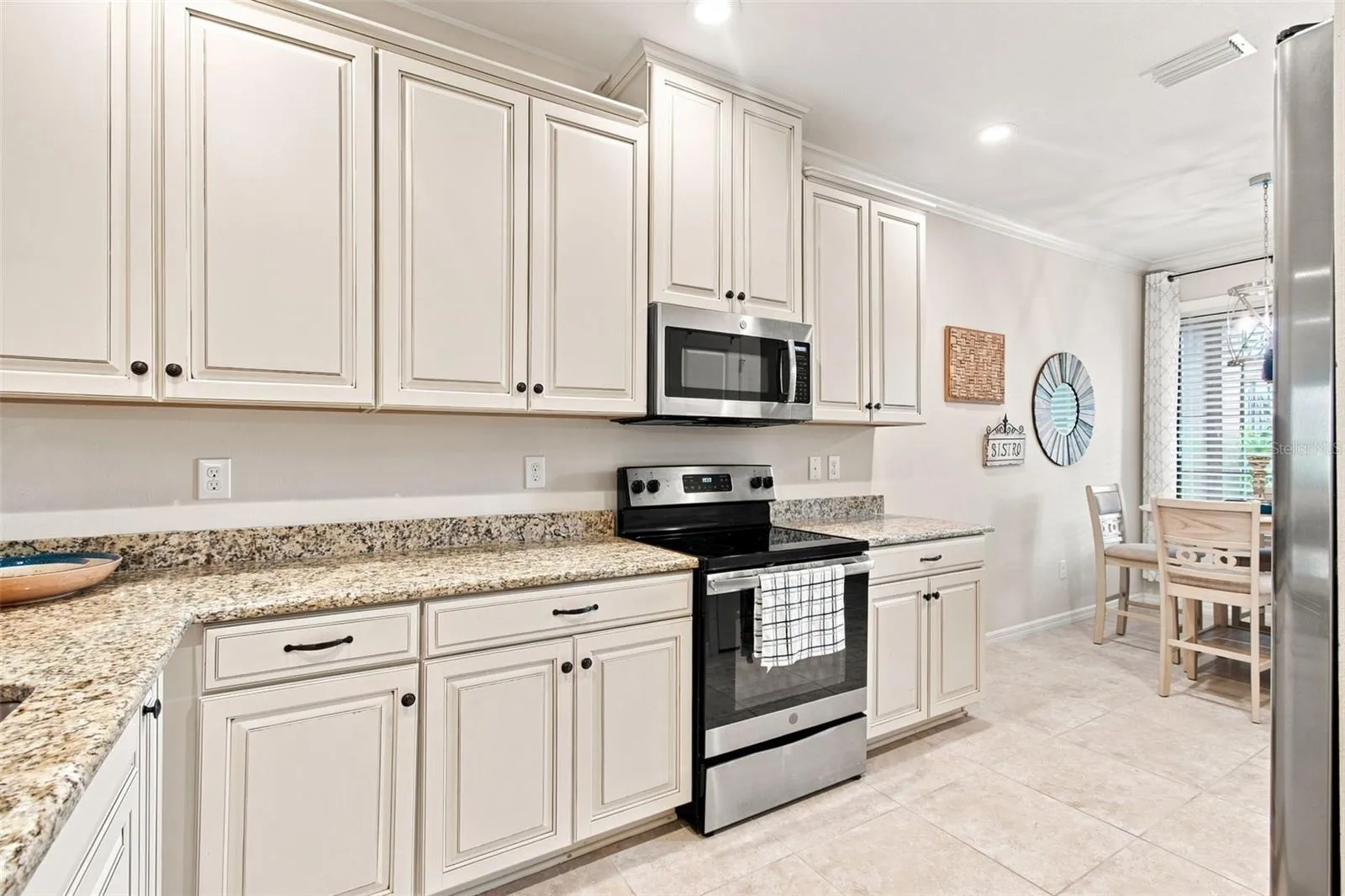 Open Kitchen with eat in Breakfast nook
