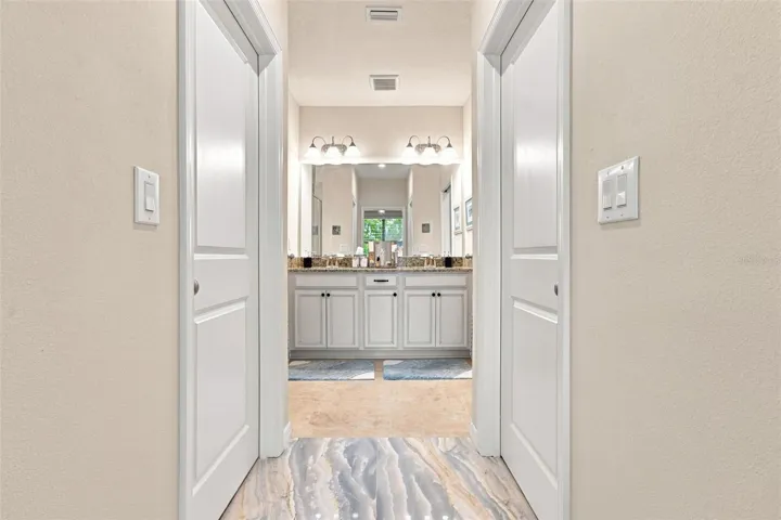 2 walk-in closets in Primary Bedroom