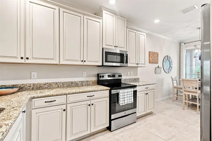 Open Kitchen with eat in Breakfast nook