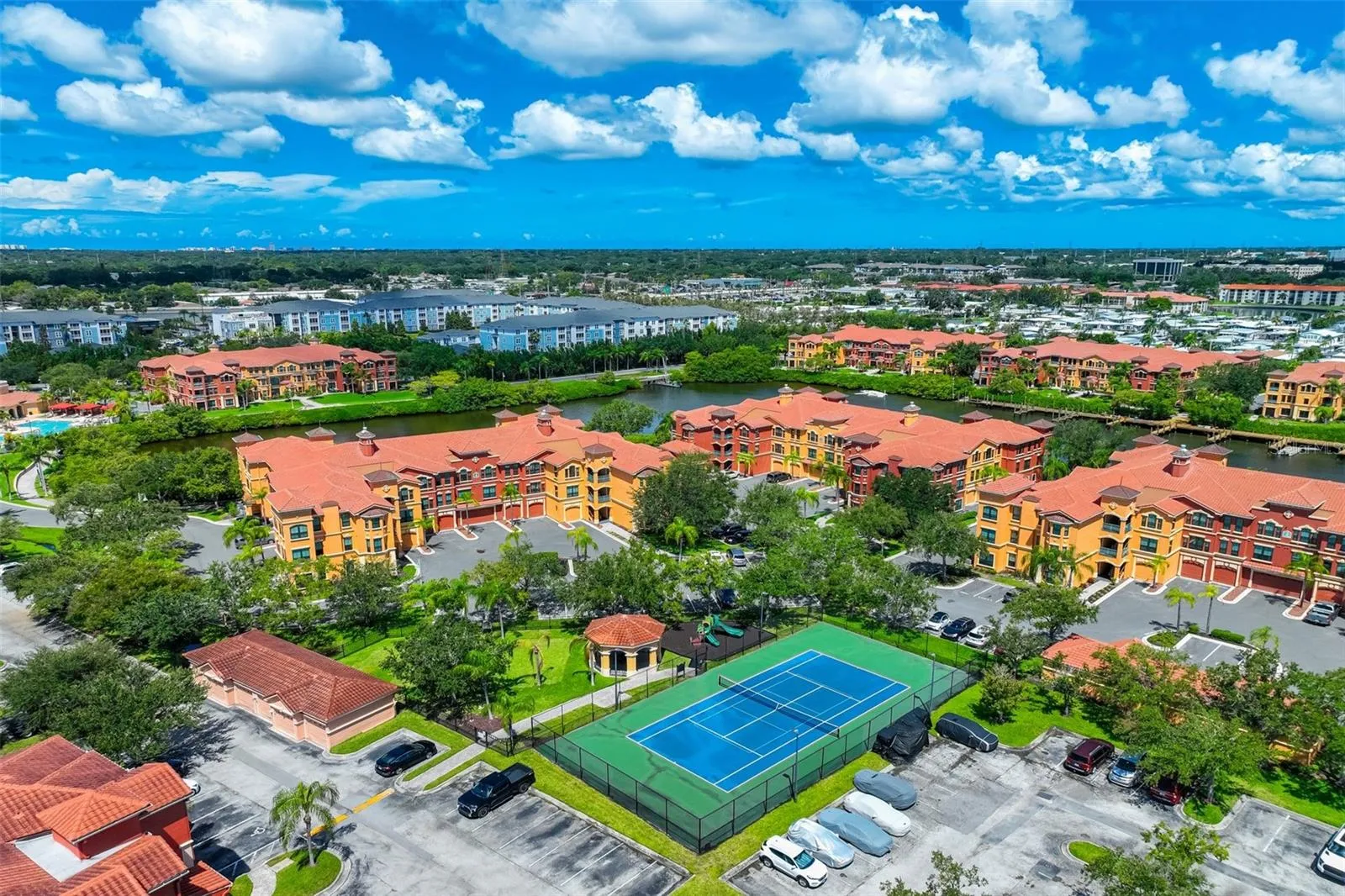 Tennis courts