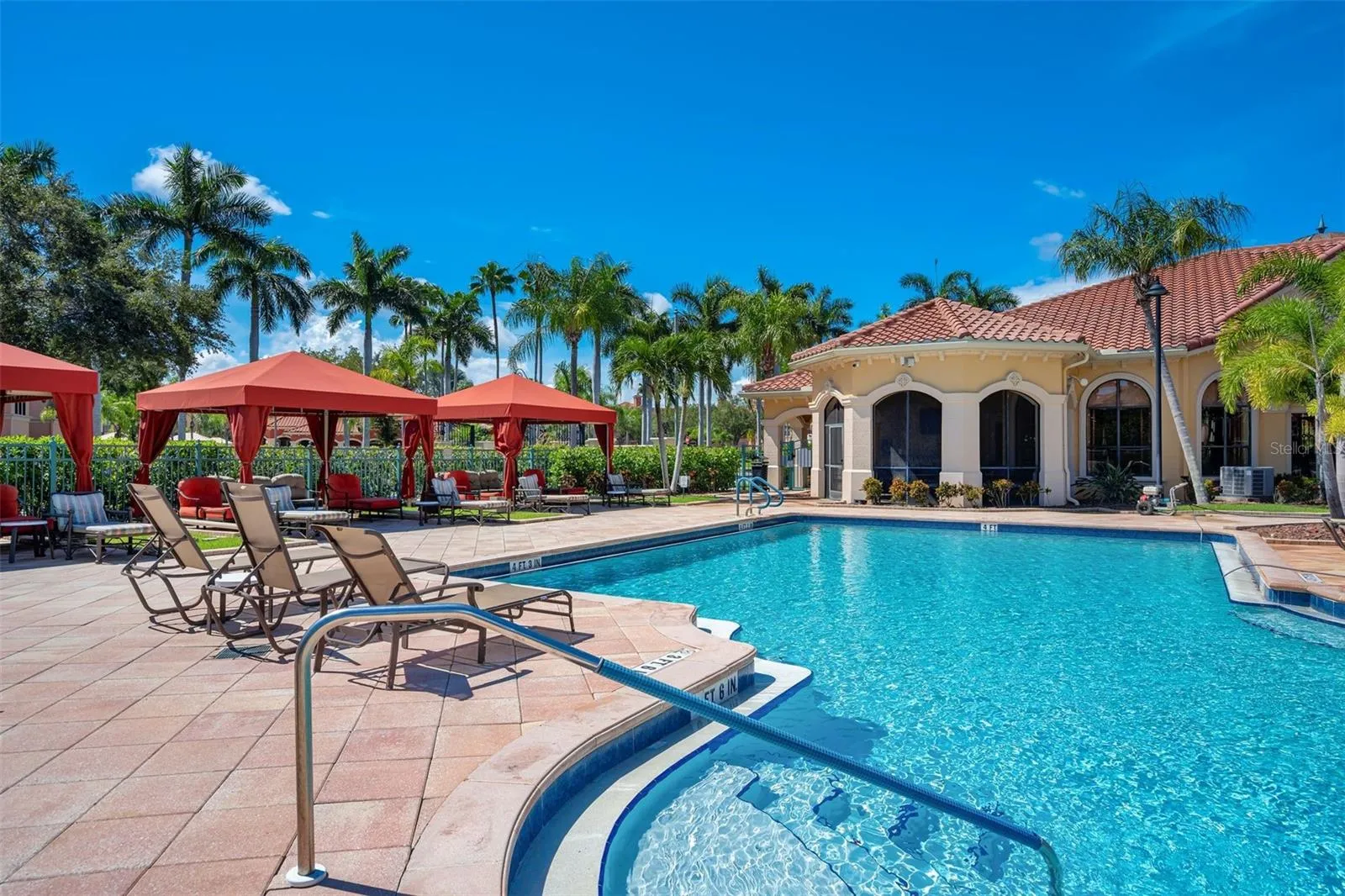 Resort style pool