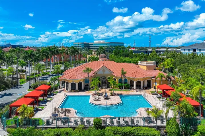 Resort style pool
