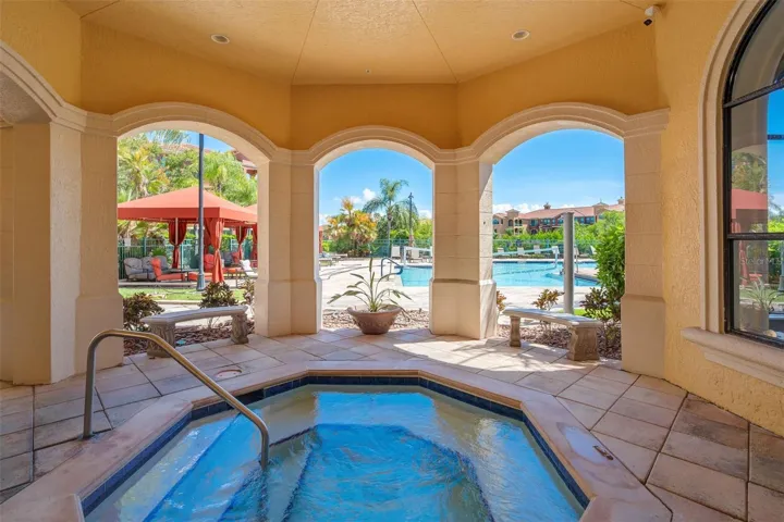 Resort style spa