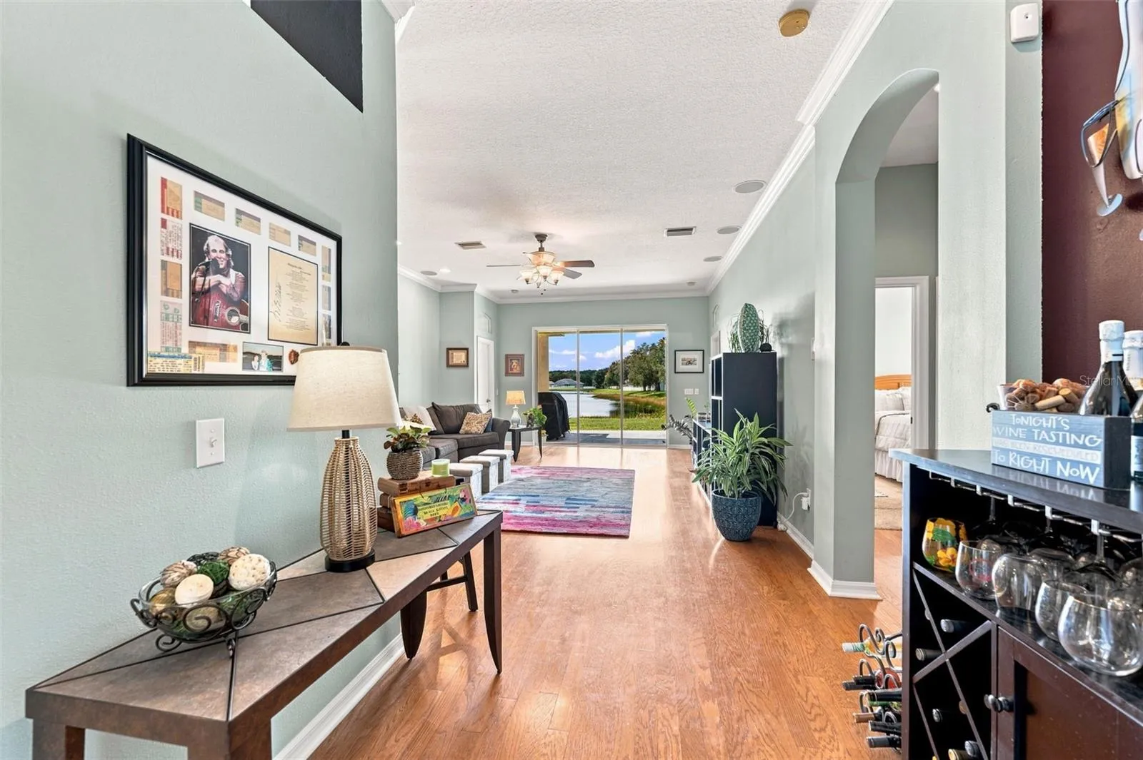 Entryway into the home