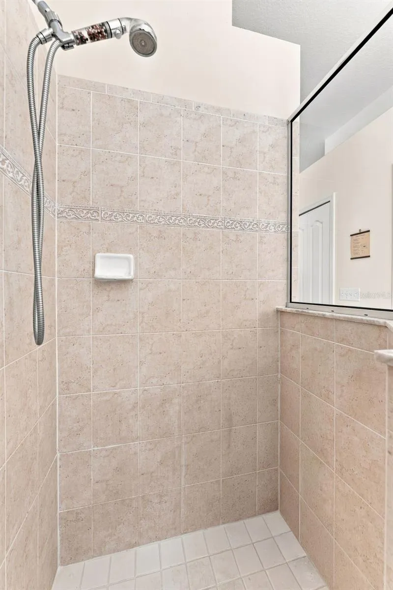 Stand Alone Shower in Primary Suite