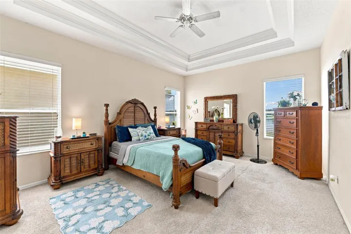 Huge Primary Bedroom with lots of Natural Light
