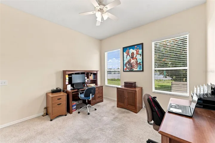Bedroom 4 currently used as an Office