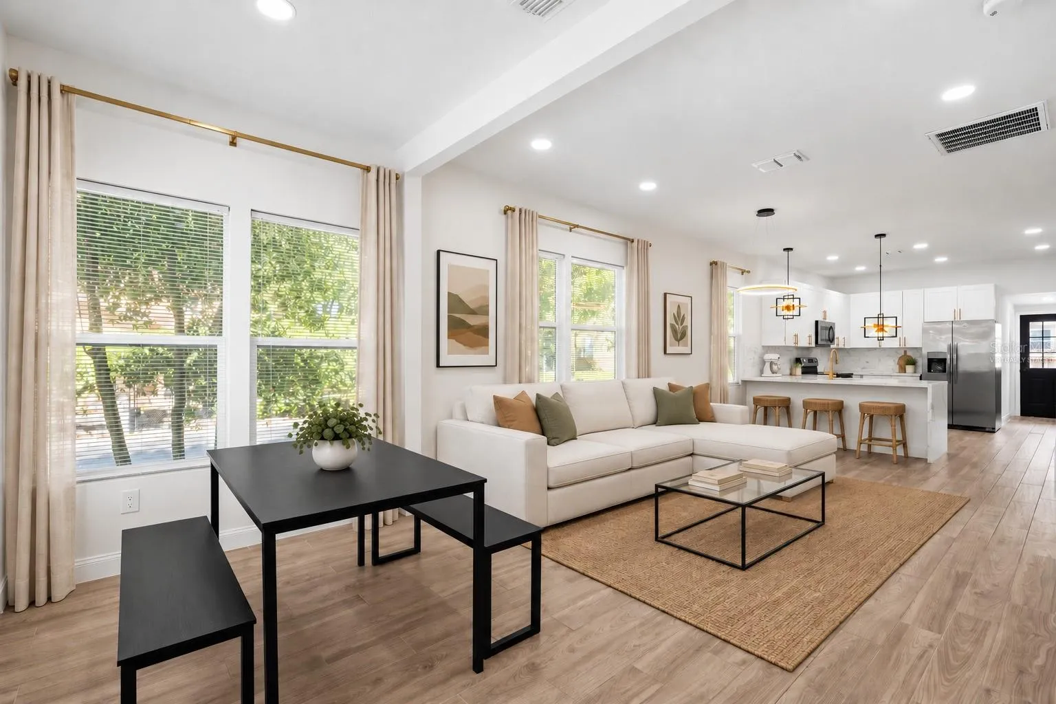 Virtually Staged - Great Room