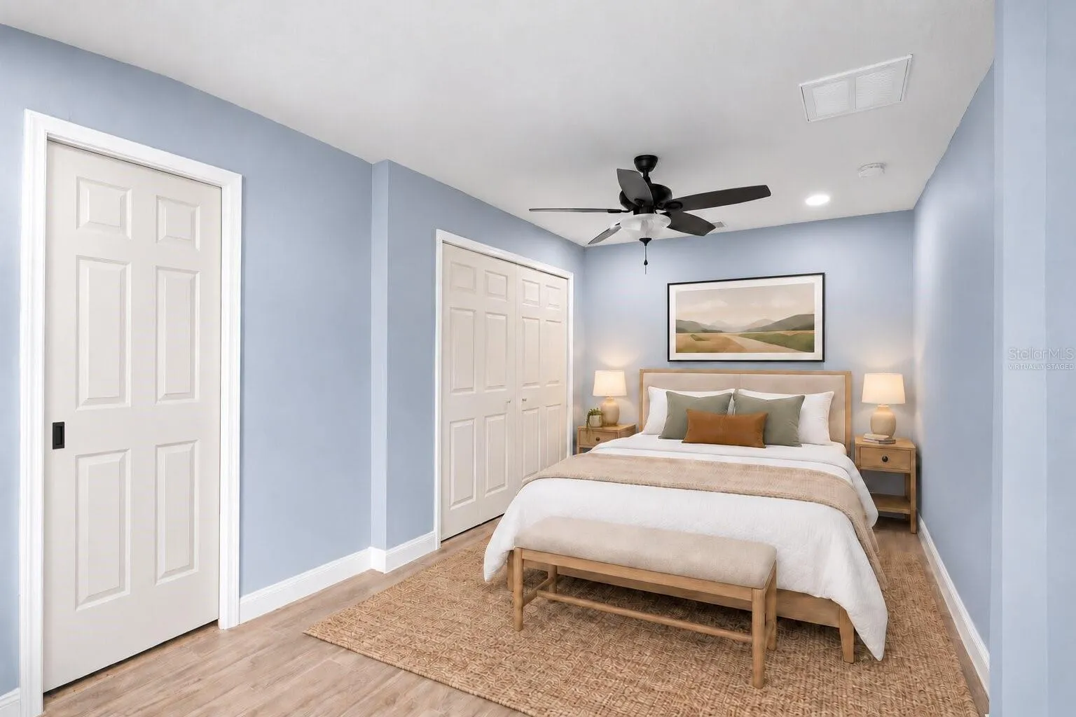 Virtually Staged - Primary Bedroom