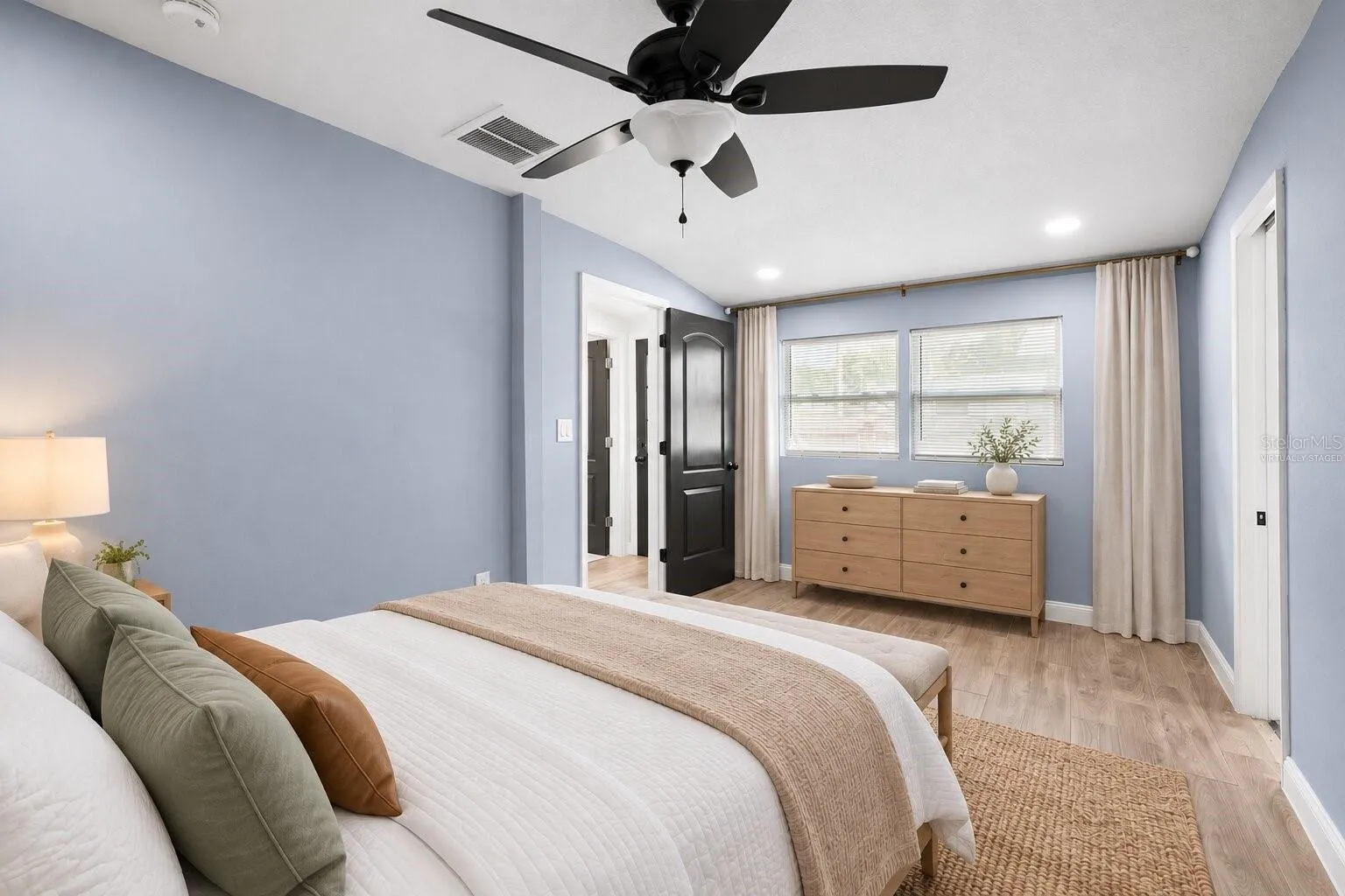 Virtually Staged - Primary Bedroom
