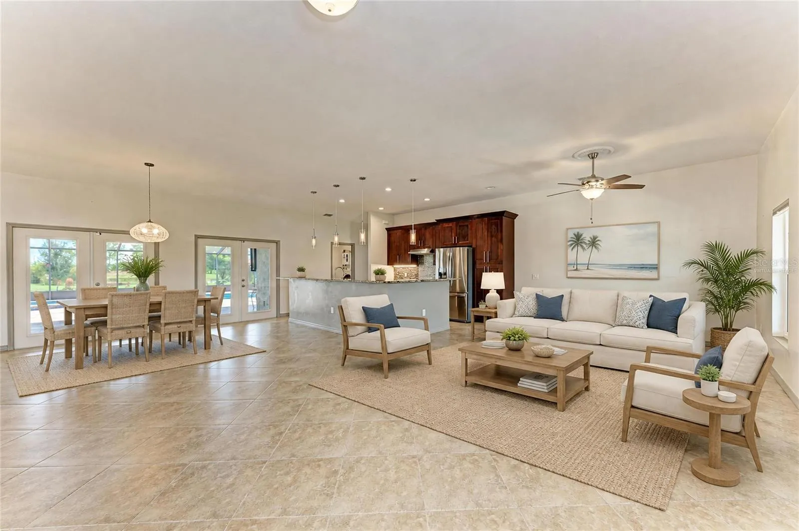 Virtually Staged Greatroom