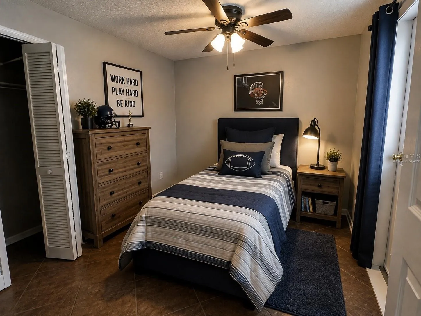 virtually staged bedroom 3