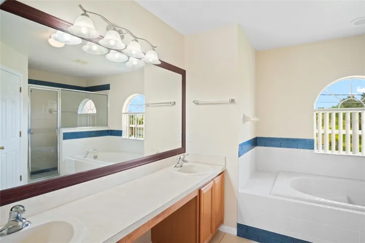 second floor primary bath