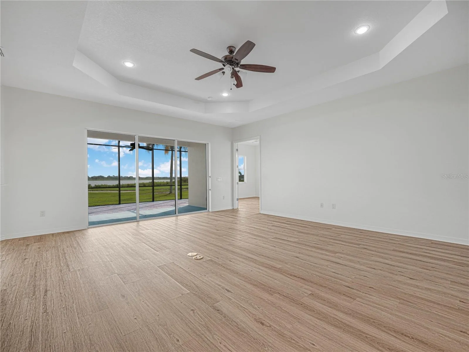Triple Sliders Provide an Amazing View of the Lake and Golf Course