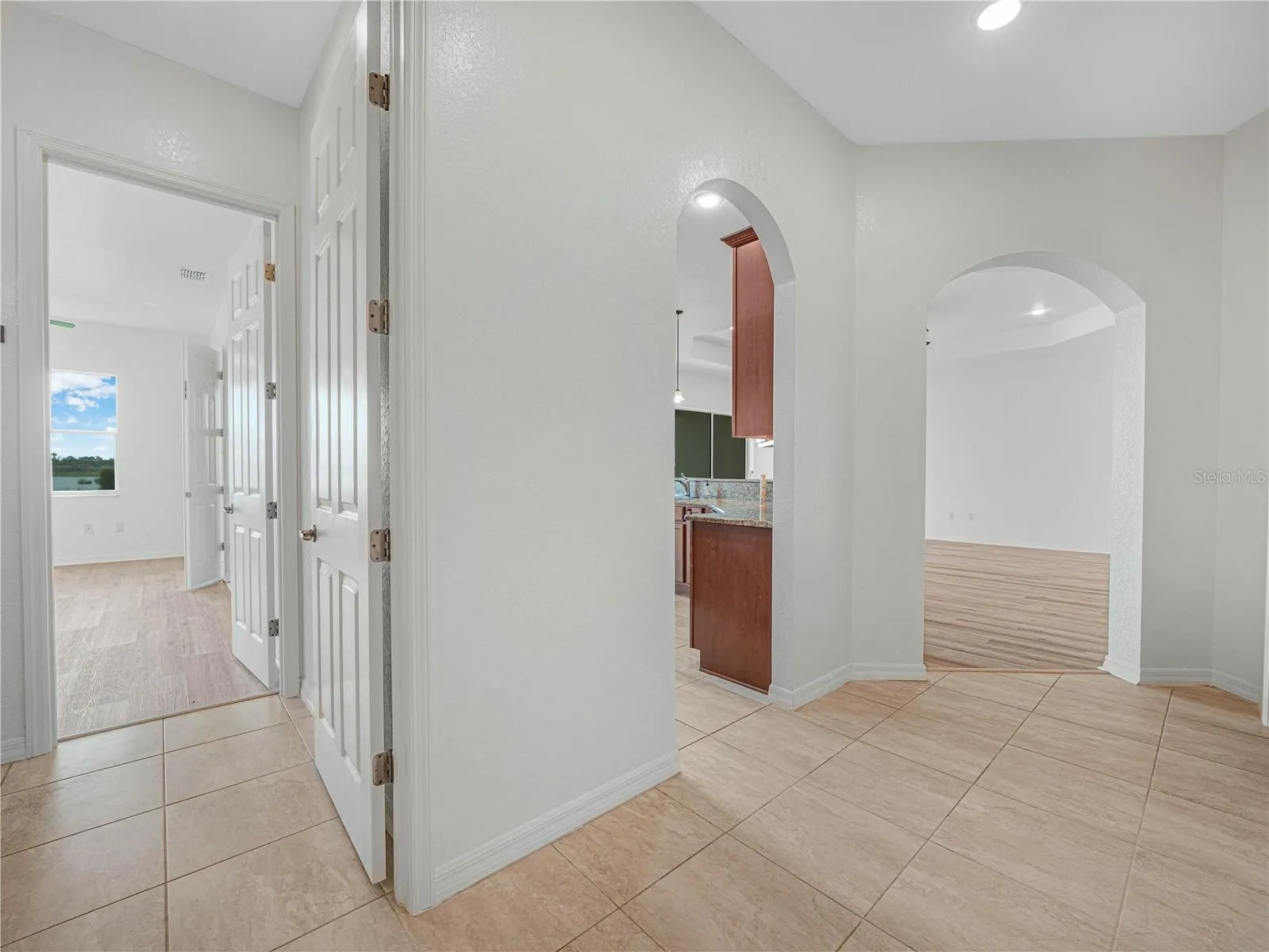 Hallway from Kitchen to 2nd Primary Suite