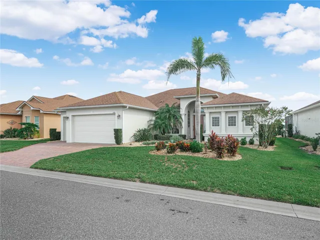 Fresh Exterior Paint on 6136 Pebble Beach Blvd. Winter Haven, Florida