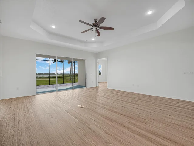 Triple Sliders Provide an Amazing View of the Lake and Golf Course