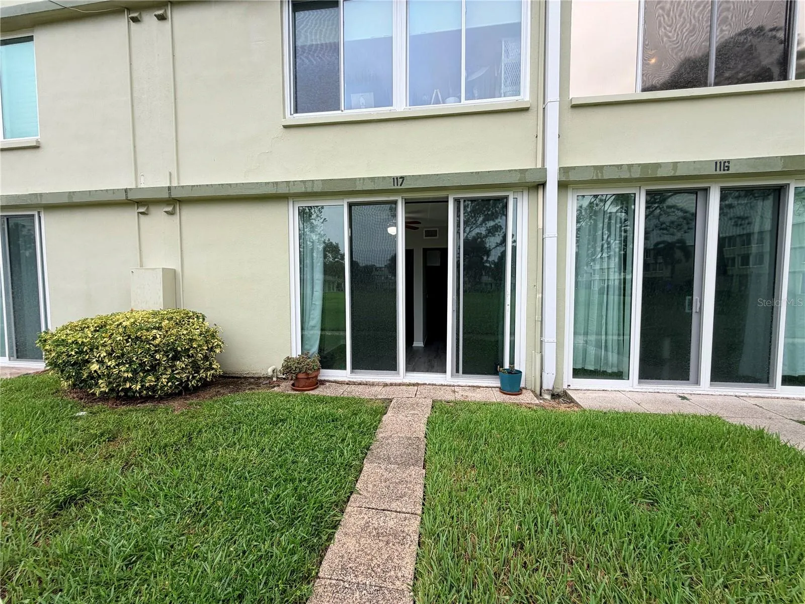 Back of unit from outside