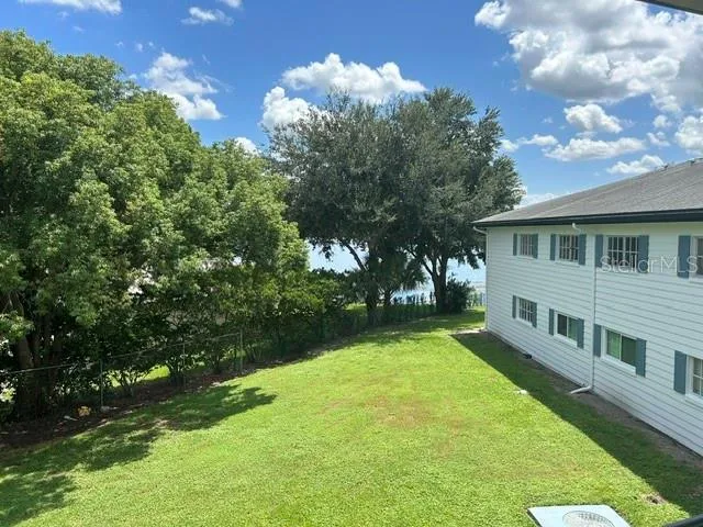 View from front of unit overlooking Lake Pineloch