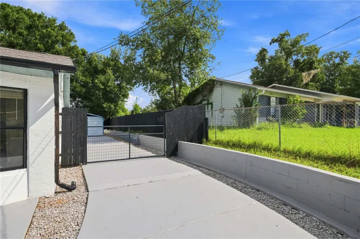 Oversized Driveway View
