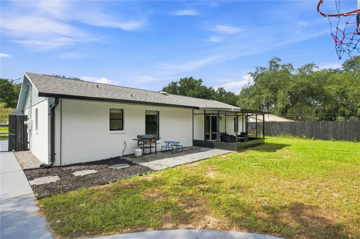 Rear View of Home