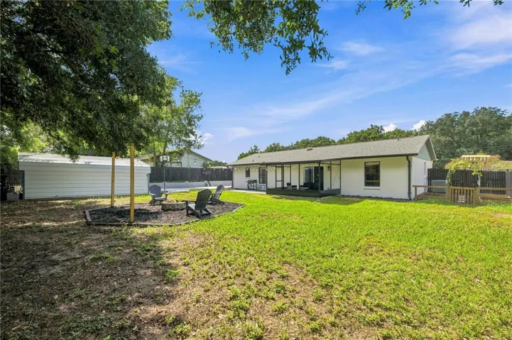 Rear View of Home