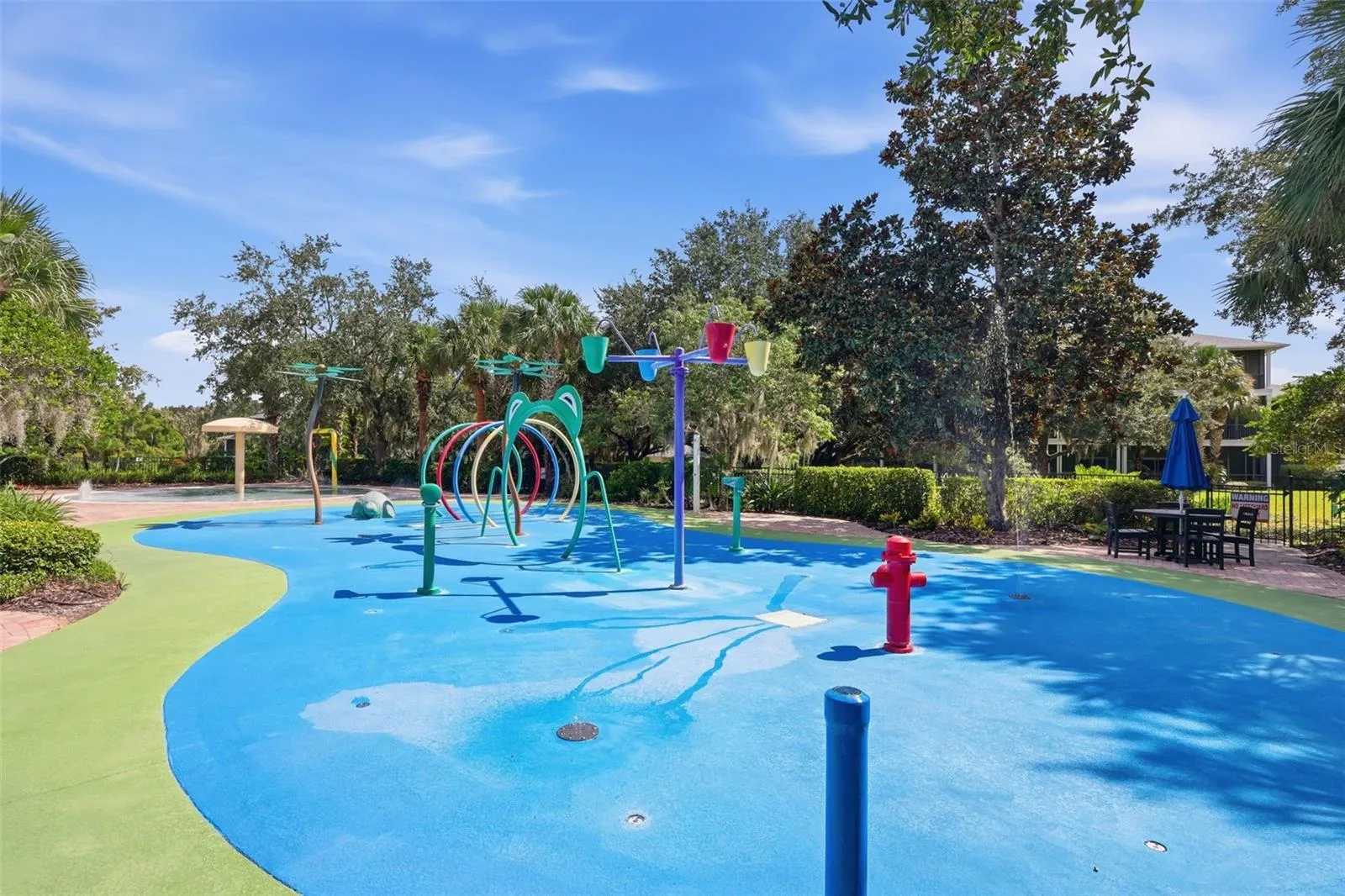 Kids &amp; guests will love the splash pad!
