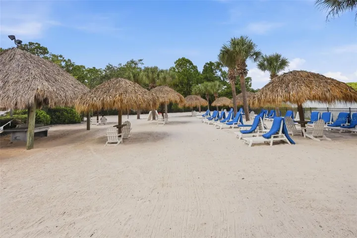Private sandy beach on lake front!