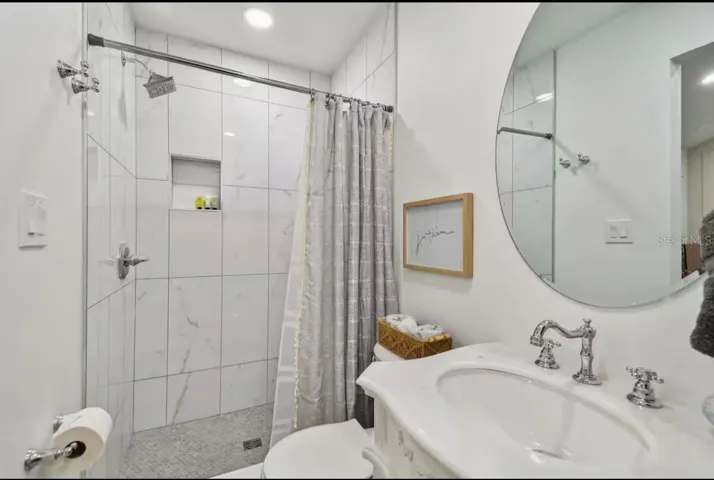 bathroom of ADU