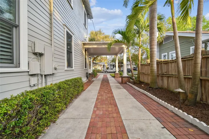 passthrough to the backyard